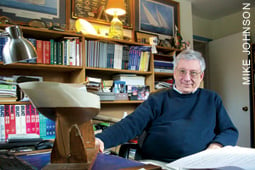 Ray Hunt biographer, author and yacht sailing expert Mark Kellogg